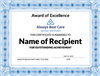 Branded Certificate Template