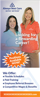 Caregiver Recruiting Banner Standup Banner