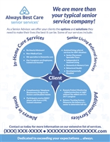 More Than Your Typical Senior Services Company Flyer