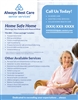 Home Safely Home Flyer (Home Health)