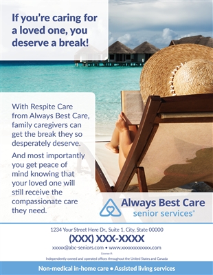 Respite Care Flyer