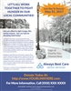 Winter Food Drive Flyer