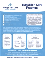 Transition Care Program Flyer