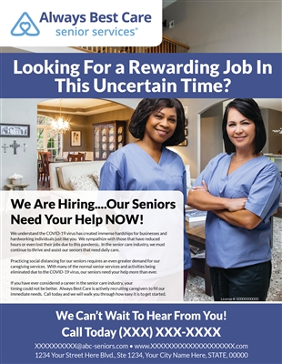 Crisis Caregiver Recruitment Flyer Flyer