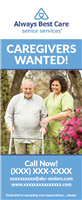 Caregivers Wanted Job Fair Retractable Banner