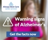 300x250 Alzheimer's Web Advertisement