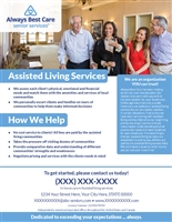 Senior Living Referral Services Flyer