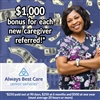 Instagram Caregiver Hiring Ad with Bonus Incentive