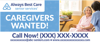 Caregivers Wanted Job Fair Banner