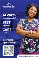 24x36 Caregiver Hiring Poster