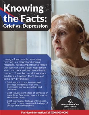 Coping With Loss & Grief Flyer