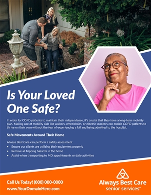 Making Living Spaces Safe Flyer (Double Sided)