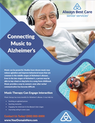 Music Therapy Flyer