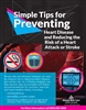 Simple Tips for Preventing Heart Disease and Reducing the Risk of a Heart Attack or Stroke Flyer