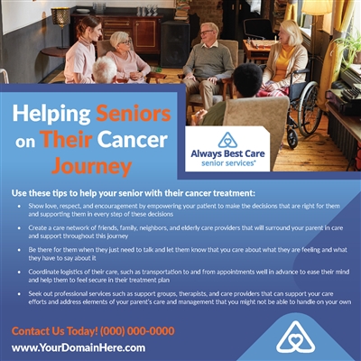 Helping Seniors on their Cancer Journey