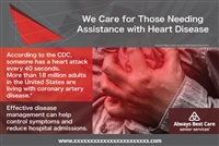 Assistance with Individuals Suffering From Cardiac Disease Handout