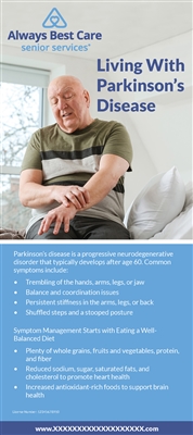 Symptoms of Parkinson's Disease Rack Card