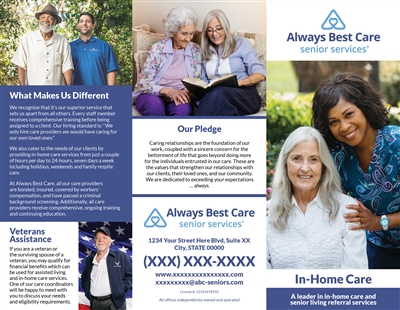 In-Home Care Brochure