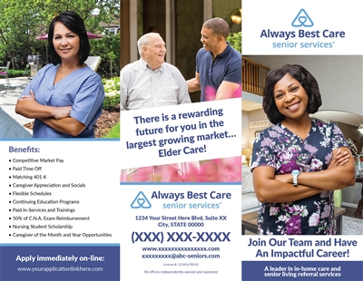 Caregiver Recruitment Brochure