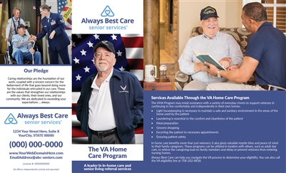 4 Panel VA Home Care Program Brochure